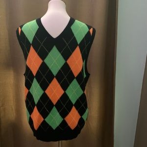 Men's Polo Golf Merino Wool Sweater Vest Medium